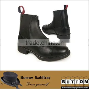 Leather Riding Boots,calfskin With Leather Nappa Lined and Footbed,Short Leather Riding Boots thumbnail-1