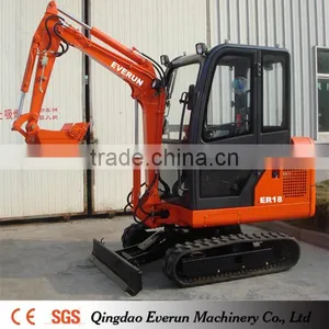 Everun New ER18 China Small Crawler Excavator With CE Approved thumbnail-5