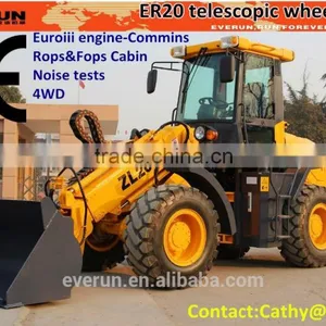 EVERUN Telescopic Forklift Bucket Loader With Telescopic Arm ER2000 thumbnail-4