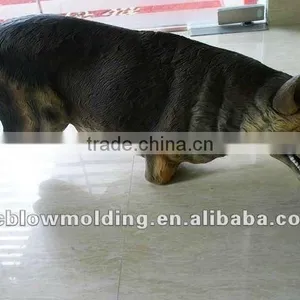 OEM Blow Molding Simulation Animal Lively Plastic Wolf Mould Design thumbnail-6