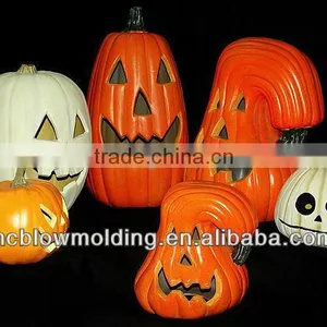 OEM Blow Molding Plastic HDPE Halloween Pumpkin ,LED Light Pumpkin for Sale thumbnail-6