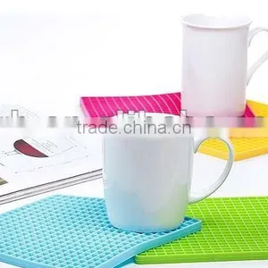 Heart Shapes Silicone Coffee Table Placemat f, Heat Resistant Placemats thumbnail-6