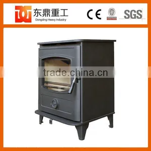 2016 Popular Sale 10 kw Wood Fireplace Cast Iron Wood Stove Fireplaces With Good Price thumbnail-4