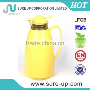 High Quality Plastic Outer Glass Inner Travel Coffee Pot Tea Flask Milk Jug(JGCD) thumbnail-1