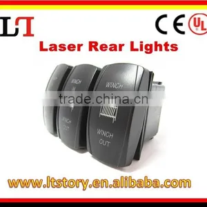 Marine Waterproof Led DPDT/SPST/ DPST/ STDP ROCKER SWITCH thumbnail-3