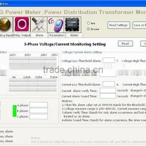 GSM Smart Energy Meter for 3 Phase 4 Wire Smart Energy Meter thumbnail-2