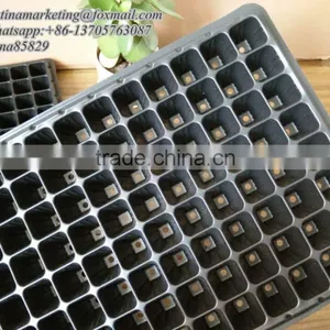 Not Coated PP Material Reusable Plastic Plant Nursery Seed Growing Tray China Manufactory Price With 8 Cell to 512 Cell thumbnail-2