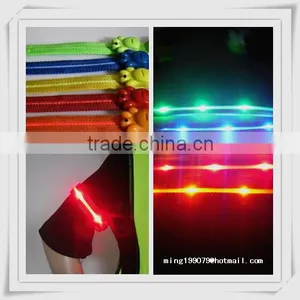 Customized Colorful LED Reflective Safety Wrist Arm Band thumbnail-1