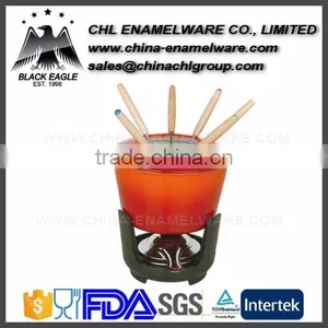 Wholesale Pre Seasoned Enamel Cast Iron Stove Wok thumbnail-4