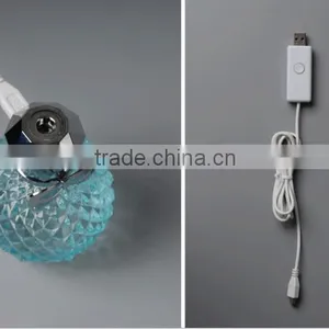 Perfume Bottle Shape Mini USB Ultrasonic Humidifier, Air Fresh Purifier thumbnail-3