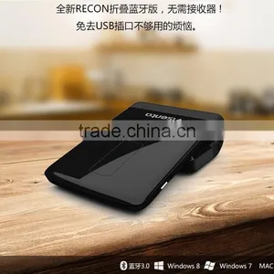 Foldable Bluetooth Wireless Mouse Super Thin High-end Arc Touch Laser Mini 2400DPI Bluetooth Mouse For Official Gifts thumbnail-1