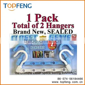 Closet Genie Smart Hangers/closet Safe Hanger/closet Hangers/smart Clothes Hanger thumbnail-1