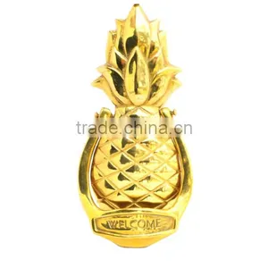 Antique Brass Pineapple Door Knocker thumbnail-1