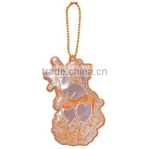 Soft PVC Reflective Pendant Custom Safety Glow in Dark PVC Hanger thumbnail-4
