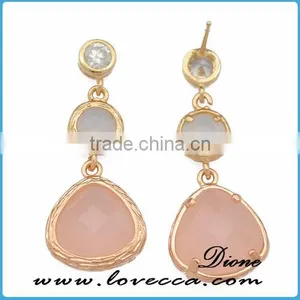 Latest Fashion Hot Sale Wedding Gift Birthstone Earrings thumbnail-2
