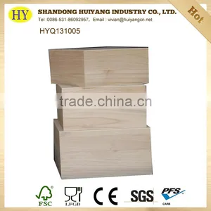 Discount Unfinished Wooden Packaging Box on Sale thumbnail-4
