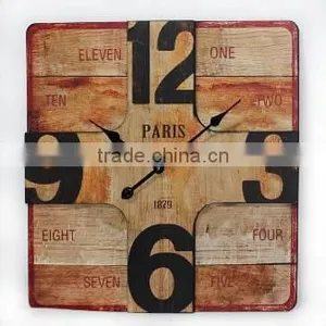 Wall Clock,wooden Wall Clock thumbnail-1