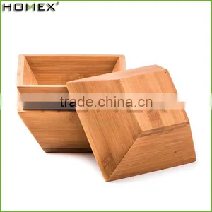 Eco-friendly Bamboo Salad Bowl, Extra Large Serving Bowl Homex-BSCI thumbnail-1