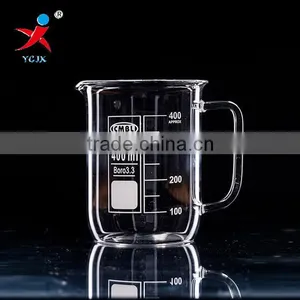 400ml Handled Glass Beaker With Duck Mouth thumbnail-1