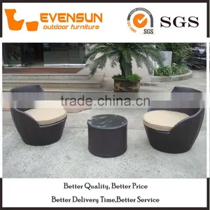 3PCS Egg Shape Stacking Wicker Sofa Set thumbnail-5