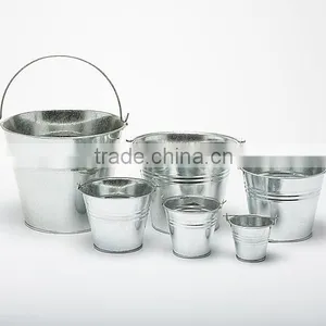 Hot Sales Metal Pail Mini Tin Bucket Halloween Candy Bucket thumbnail-3