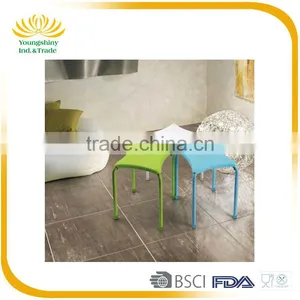 OEM Available Hot Sell Cheap Colorful Folding Plastic Stool thumbnail-2