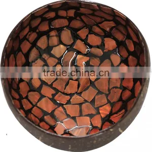 Eco Friendly Lacquer Coconut Shell Bowl thumbnail-1