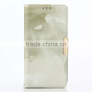 Noble Design High Quality Marble PU Card Bumper/pocket Cell Phone Case for LG thumbnail-2