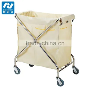 Good Quality Housekeeping Laundry Carts/Maid Trolley for Hotel thumbnail-3