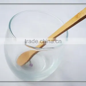 Teaspoon Wooden Ice Cream Oval Spoon Family Tableware thumbnail-1