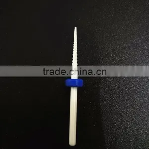 Medium Ceramic 3/32" Nail File Bits Professional Nail Art Polishing Grinding Head Tools thumbnail-1