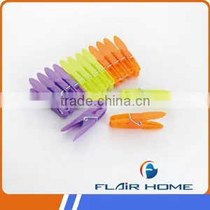 Plastic Clips for Clothes Plastic Clothes Hanger Clips XY0601 thumbnail-1