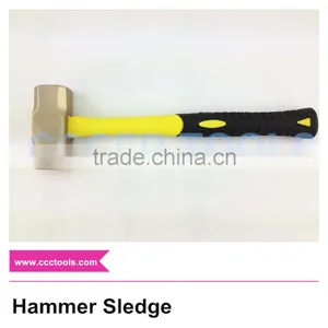 1P Hammer Sledge Al-Br Brass Hammer 1P~28P Fiberglass or Wooden Handle thumbnail-1