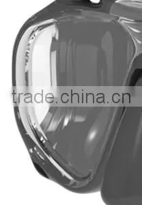 Super Clear Temperde Glass Four Face Full Face Dive Mask Diving Set With Wide Vision thumbnail-2
