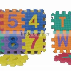 Small EVA Puzzle Mats With Alphabets and Numbers - Non-toxic, Non-smell, Durable thumbnail-2