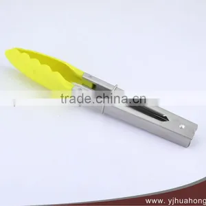 9" Stainless Steel Handle Food Tong/serving Tong With Nylon Head thumbnail-1