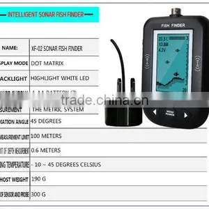 9m Smart Sonar Fish Finder Water Temperature Display & Shallow Water Alarm Fish Finder thumbnail-6