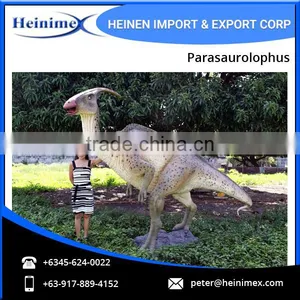 Adventure Park Equipment Animatronic Parasaurolophus Dinosaur for Sale thumbnail-2