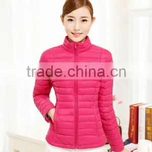 2015 Elegant and Ultralight Women Duck Down Jacket thumbnail-3