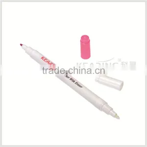 Kearing Brand Top Rated Multifunction Dual 1.0mm Nibs Pink Color Auto Air Disappearing Marker For Fabric Marking thumbnail-1