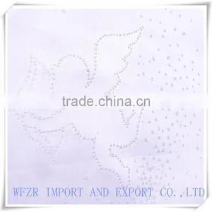 100% Cotton Bleach Colour Jacquard Hotel Linen Fabric thumbnail-3