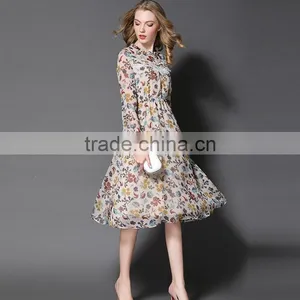 Maxnegio Girls Floral Long One Price Chiffon Summer Maxi Dresses thumbnail-2