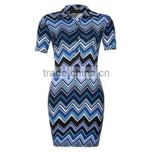 Oem Hot Sale Latest Casual Fashion Dress Designs Ladies Dress Cutting thumbnail-3