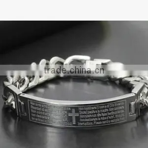 Custom Own Logo Owl Design Link Chain Bracelets High End Stainess Steel Chain Bracelets for Mens Gifts thumbnail-2
