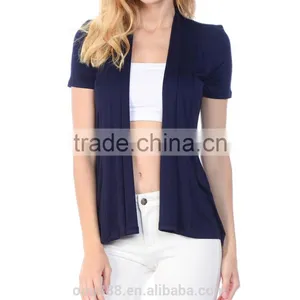 Clothing Manufacturers Overseas Ladies Open Front Cardigan thumbnail-1