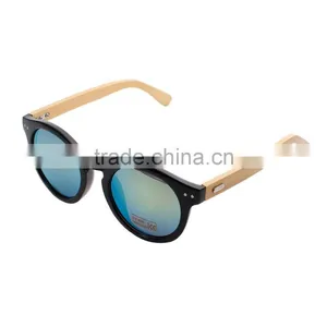 Custom Logo Golden Natural PC Men Sunglasses Bamboo 2017 thumbnail-1