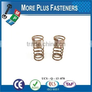 Made IN TAIWAN High Qualiy Small Spring Stainless Steel Spring Brass Spring thumbnail-4
