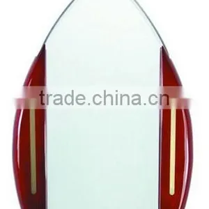 High Quality Blank Round Wooden Base Glass Trophy Designs for Wooden Base For Trophy JKC-0009 thumbnail-1