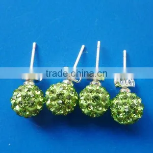 Disco Ball Stud Earrings thumbnail-1