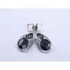 New Design Silver Jewelry of Marcasite Fashion Earrings With Agate Gemstone thumbnail-1